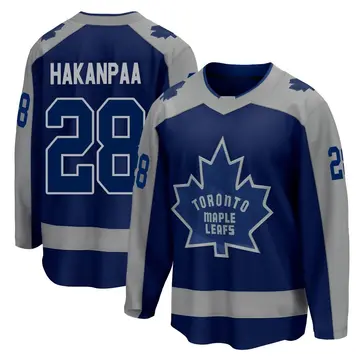 Men's Jani Hakanpaa Toronto Maple Leafs ＃28 Breakaway Royal 2020/21 Special Edition Jersey