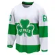 Men's Joseph Woll Toronto Maple Leafs ＃60 Breakaway White St. Patricks Alternate Premier Jersey