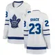 Women's Eddie Shack Toronto Maple Leafs ＃23 Breakaway White Away Jersey