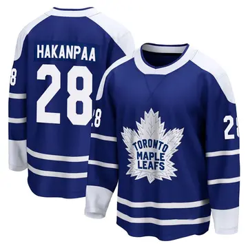 Youth Jani Hakanpaa Toronto Maple Leafs ＃28 Breakaway Royal Special Edition 2.0 Jersey