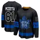 Youth Michael Pezzetta Toronto Maple Leafs ＃61 Breakaway Black Alternate Premier Jersey