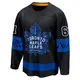 Youth Michael Pezzetta Toronto Maple Leafs ＃61 Breakaway Black Alternate Premier Jersey