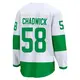 Youth Noah Chadwick Toronto Maple Leafs ＃58 Breakaway White St. Patricks Alternate Premier Jersey