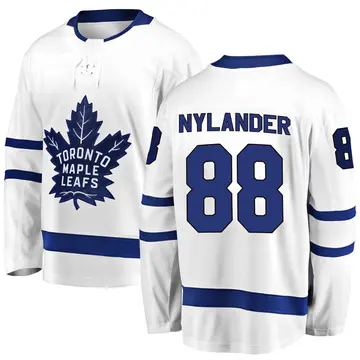 Youth William Nylander Toronto Maple Leafs ＃88 Breakaway White Away Jersey